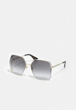 Gucci Sonnenbrille - Gold-coloured/grey - Damen
