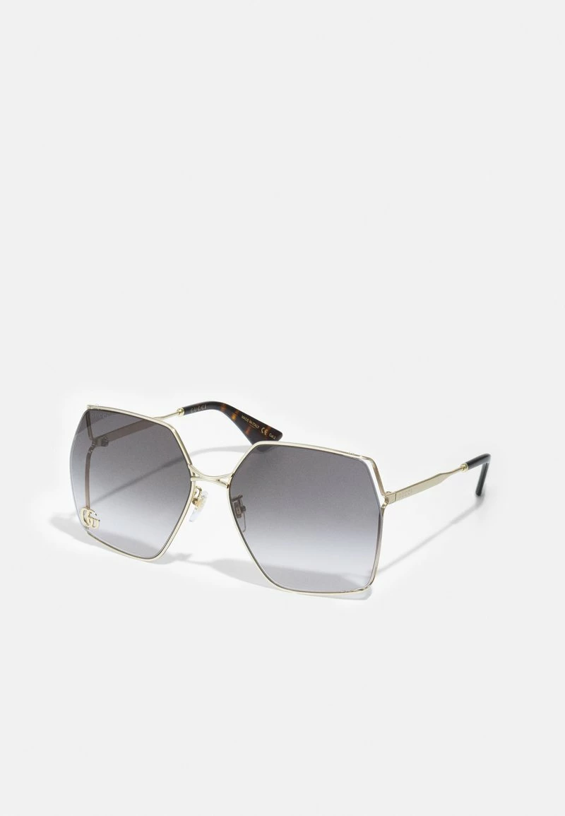Gucci Sonnenbrille - Gold-coloured/grey - Damen 3 Gucci Sonnenbrille - Gold-coloured/grey - Damen