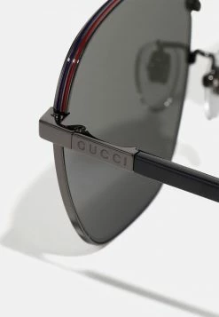 Gucci - Unisex Sonnenbrille - Black/grey 8 Gucci - Unisex Sonnenbrille - Black/grey -Günstiges Gucci || Knirps Geschäft 5d69aaa08e994413b93b21712a3b6601