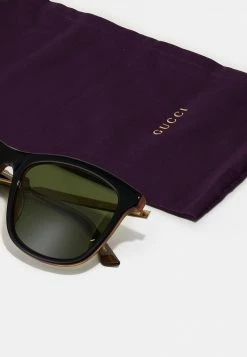 Gucci Sonnenbrille - Black/gold/green - Unisex -Günstiges Gucci || Knirps Geschäft 5dc28062b66745f4b551112a7a5bbb6e