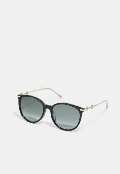Gucci - Damen Sonnenbrille - Black/gold-coloured/grey