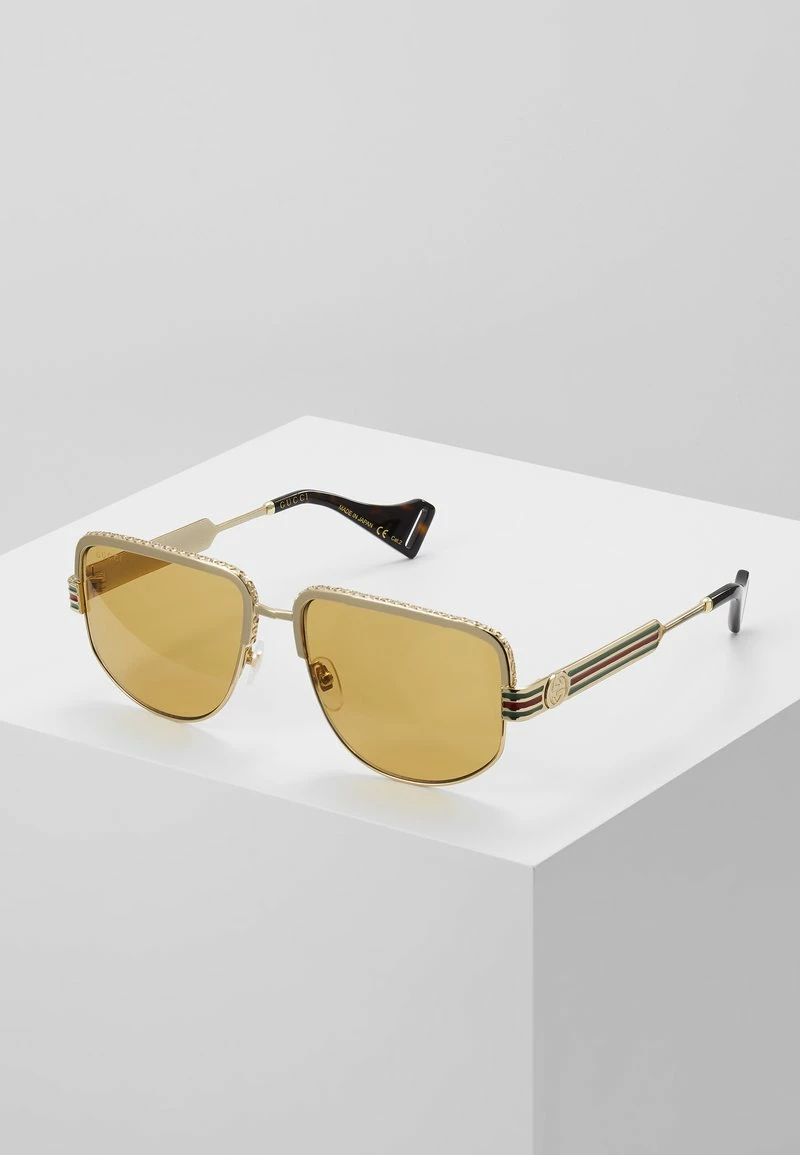 Gucci Sonnenbrille - Gold-coloured/yellow - Unisex 3 Gucci Sonnenbrille - Gold-coloured/yellow - Unisex