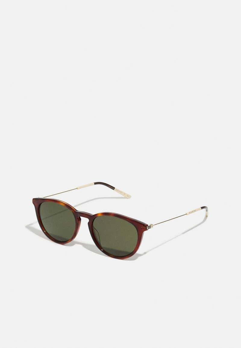 Gucci UNISEX - Sonnenbrille - Havana/gold-coloured/green 3 Gucci UNISEX - Sonnenbrille - Havana/gold-coloured/green