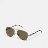 Gucci UNISEX - Sonnenbrille - Silver/grey/green -Günstiges Gucci || Knirps Geschäft 663419afdd69444eb453f6bed6e4fead