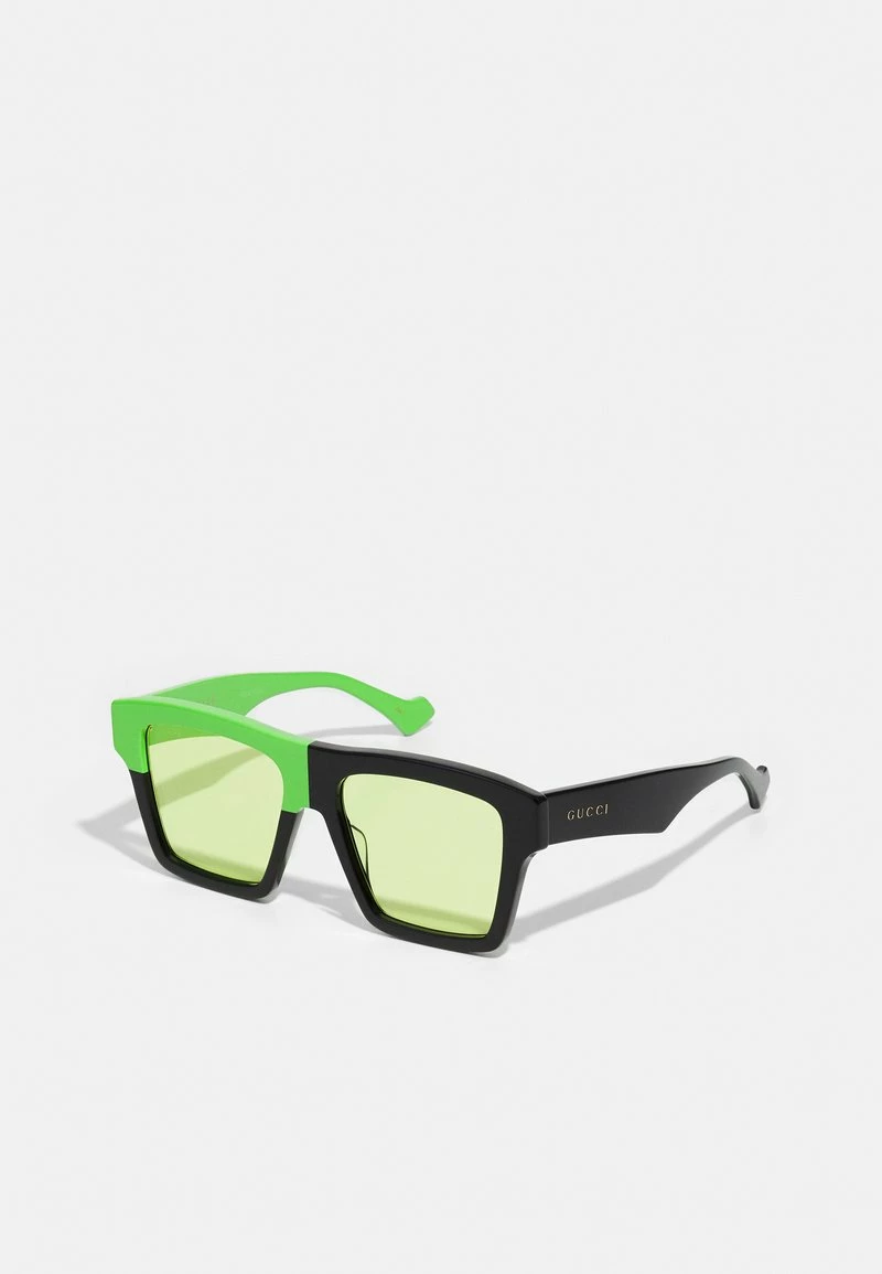 Gucci UNISEX - Sonnenbrille - Black/green 3 Gucci UNISEX - Sonnenbrille - Black/green