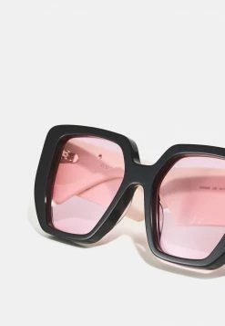 Gucci - Damen Sonnenbrille - Black/white/pink -Günstiges Gucci || Knirps Geschäft 679a21bae75648bda02af718373dfa76