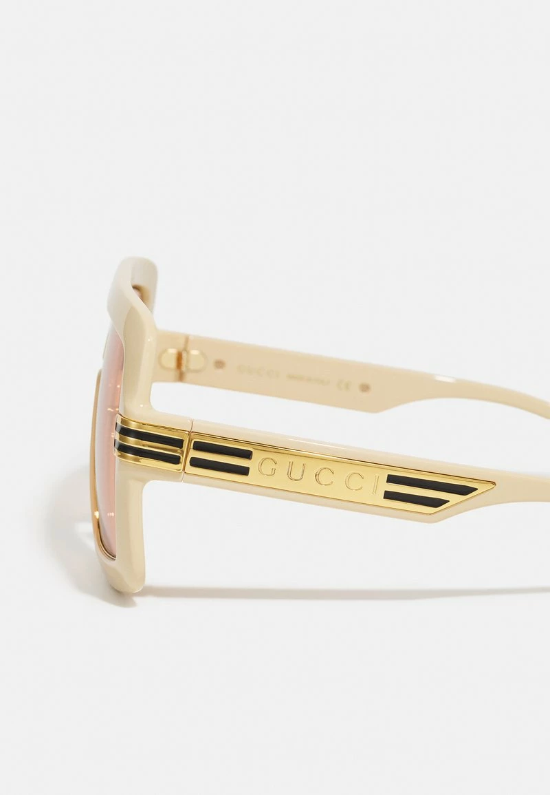 Gucci UNISEX - Sonnenbrille - White/orange 5 Gucci UNISEX - Sonnenbrille - White/orange – Bild 3