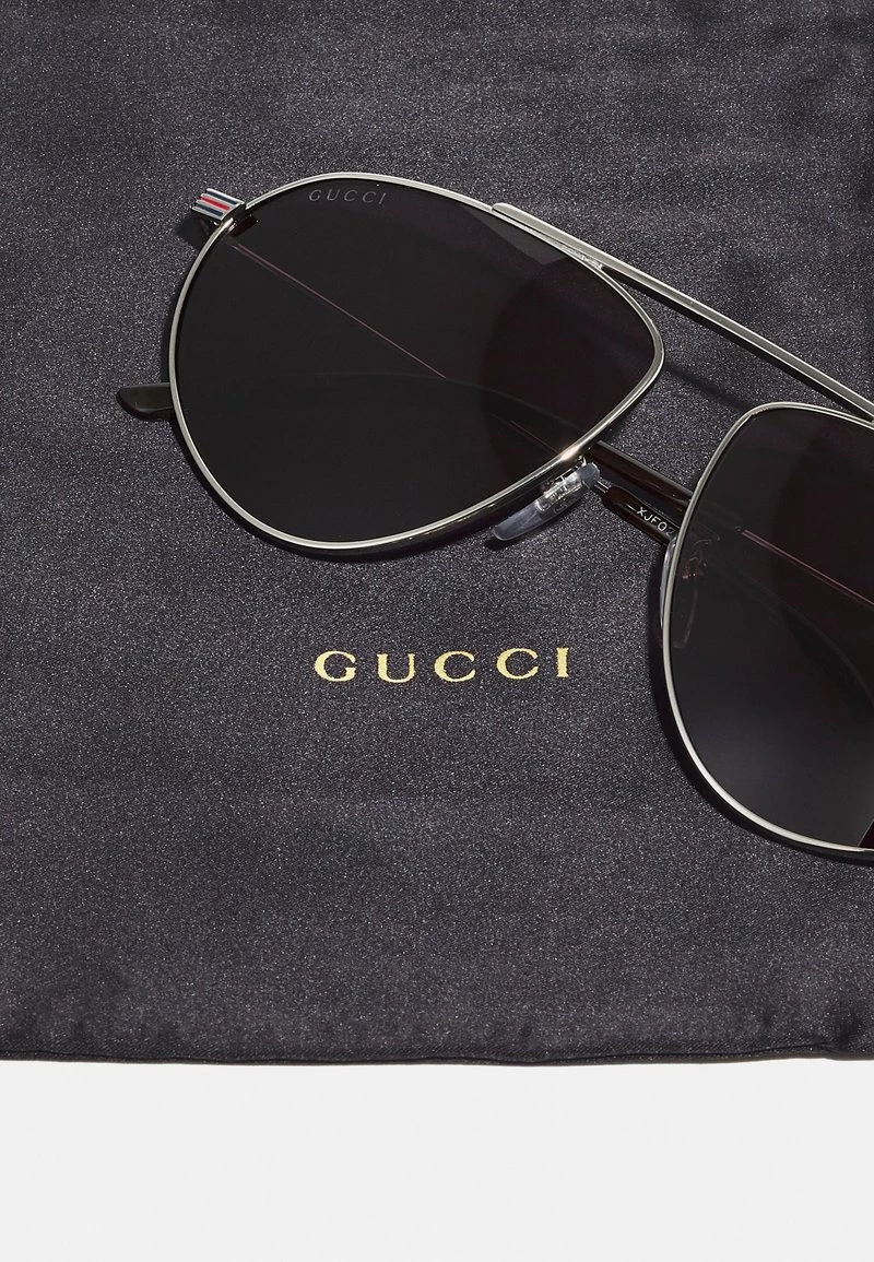 Gucci UNISEX - Sonnenbrille - Silver/grey 5 Gucci UNISEX - Sonnenbrille - Silver/grey – Bild 3