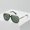 Gucci Sonnenbrille - Black/gold/green - Unisex -Günstiges Gucci || Knirps Geschäft 708131a1971e4a4aa257c40217aa1a4c