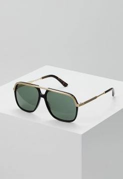 Gucci Sonnenbrille - Black/gold/green - Unisex