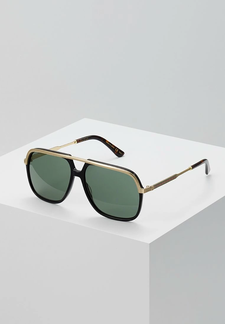 Gucci Sonnenbrille - Black/gold/green - Unisex 3 Gucci Sonnenbrille - Black/gold/green - Unisex
