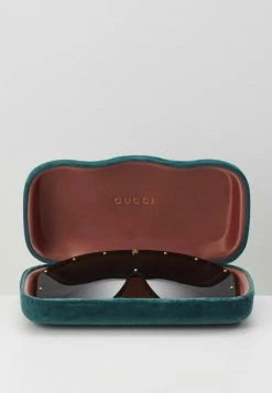 Gucci - Unisex Sonnenbrille - Gold-coloured/grey -Günstiges Gucci || Knirps Geschäft 71c15394de6c47498149e47fab20e789