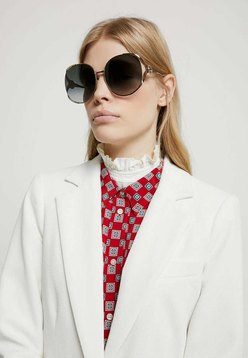 Gucci Sonnenbrille - Gold/grey - Damen 4 Gucci Sonnenbrille - Gold/grey - Damen – Bild 2