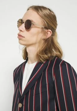 Gucci UNISEX - Sonnenbrille - Silver-coloured/brown