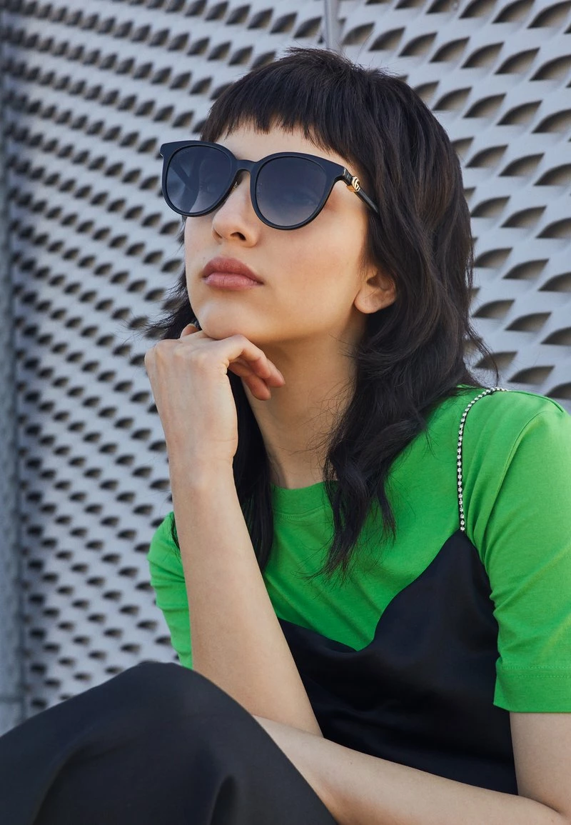 Gucci - Damen Sonnenbrille - Black/black/grey 4 Gucci - Damen Sonnenbrille - Black/black/grey – Bild 2