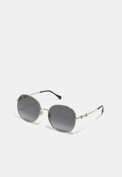 Gucci - Damen Sonnenbrille - Gold-coloured/grey