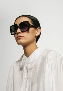 Gucci - Damen Sonnenbrille - Black/grey