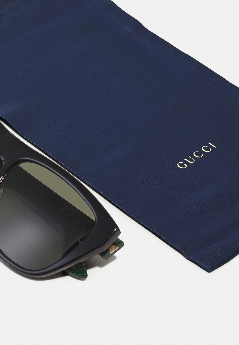 Gucci - Unisex Sonnenbrille - Black/green 6 Gucci - Unisex Sonnenbrille - Black/green – Bild 4