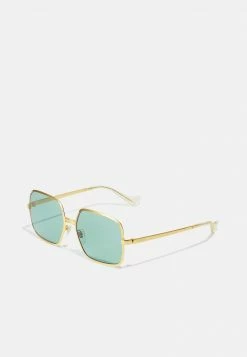 Gucci UNISEX - Sonnenbrille - Gold-coloured/green