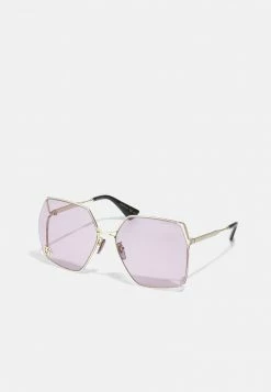 Gucci - Damen Sonnenbrille - Gold-coloured/violet