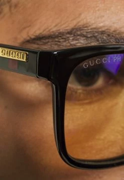 Gucci BLUE & BEYOND - BLUE LIGHT & PHOTOCHROMIC UNISEX - Sonnenbrille - Black/yellow -Günstiges Gucci || Knirps Geschäft 7b6290a06bd34afca980c40e6a450e19