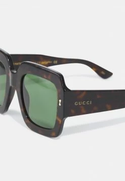Gucci - Damen Sonnenbrille - Havana/green -Günstiges Gucci || Knirps Geschäft 7d5fd0b8936b43d780db1a6fd32113b5