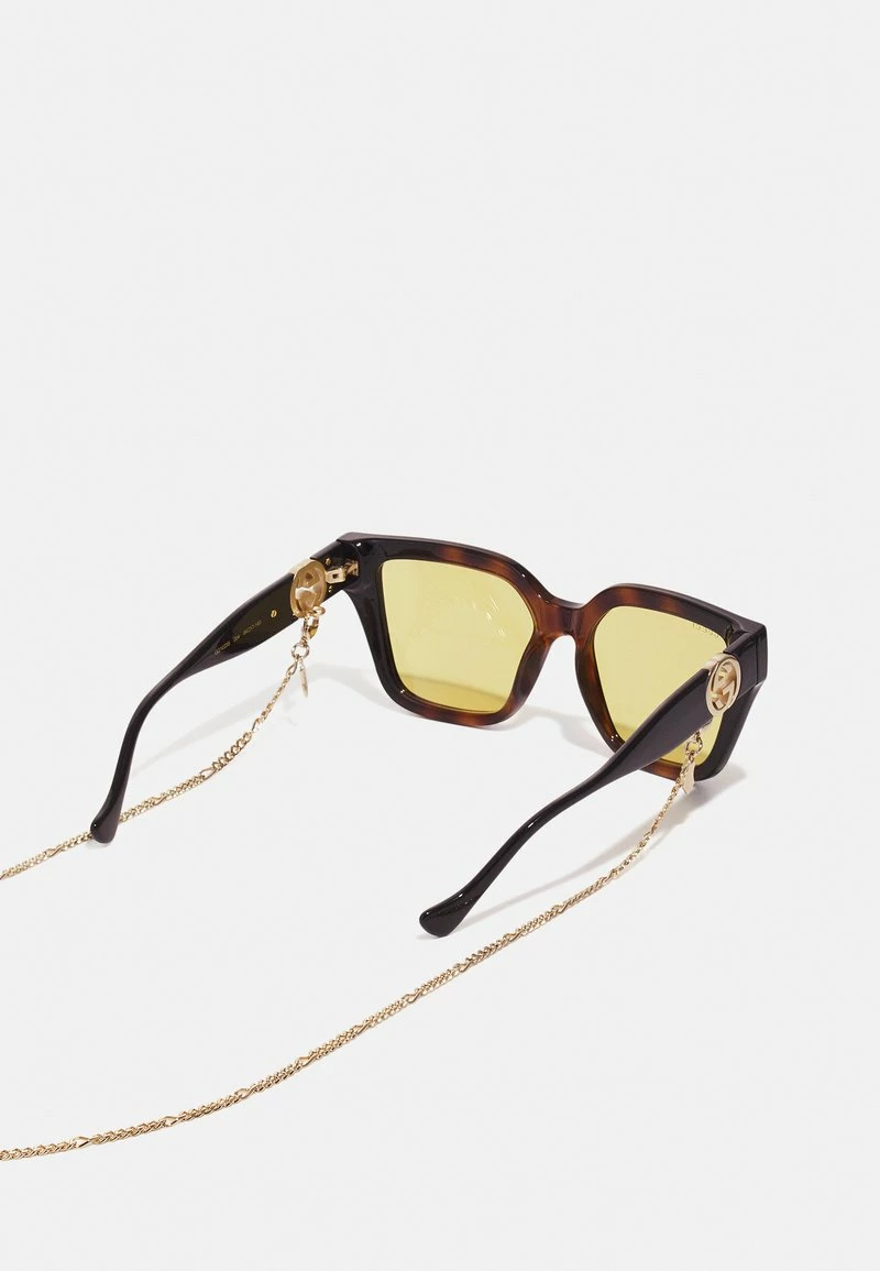 Gucci Sonnenbrille - Havana/black/yellow - Damen 4 Gucci Sonnenbrille - Havana/black/yellow - Damen – Bild 2