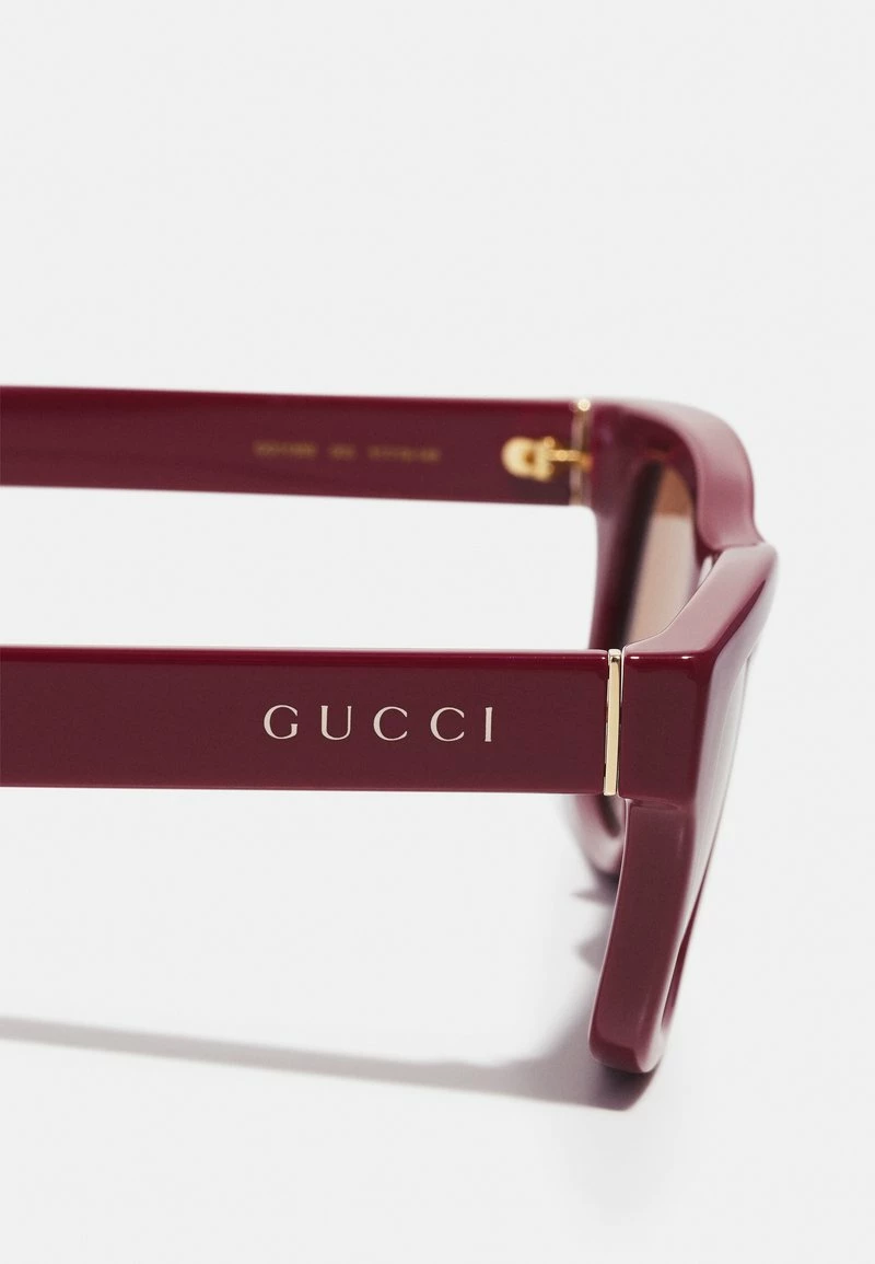 Gucci UNISEX - Sonnenbrille - Burgundy/burgundy/brown 5 Gucci UNISEX - Sonnenbrille - Burgundy/burgundy/brown – Bild 3