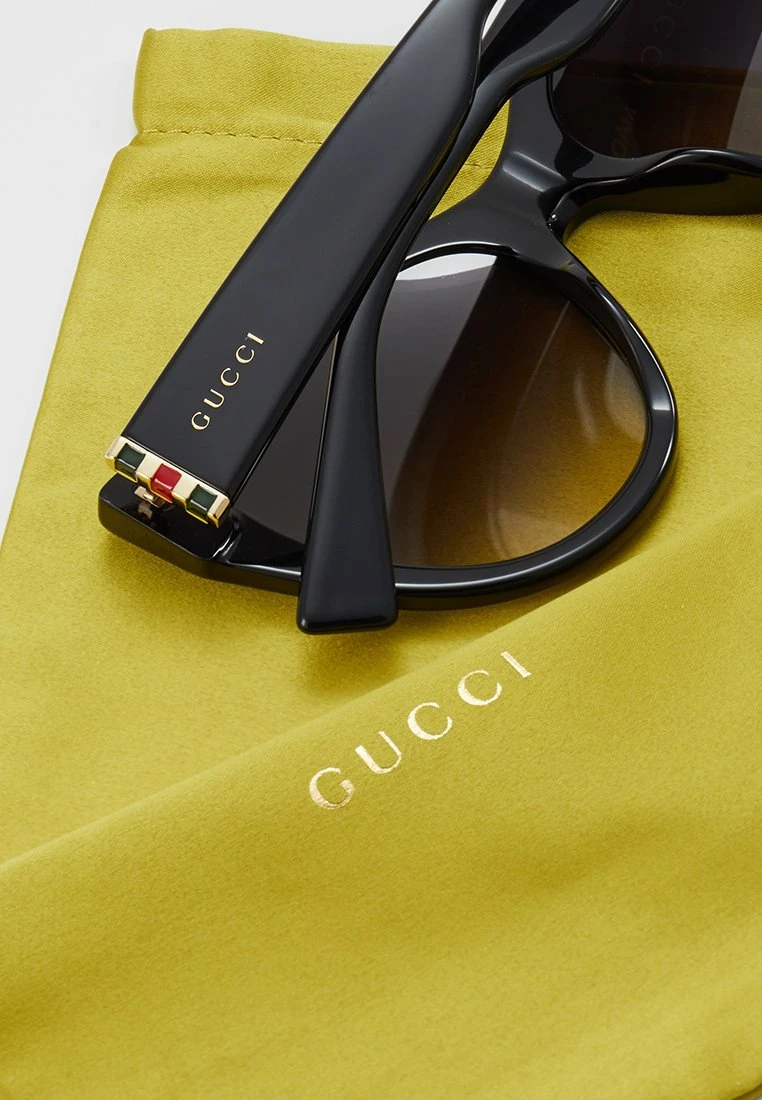 Gucci - Damen Sonnenbrille - Black/gold-coloured/grey 7 Gucci - Damen Sonnenbrille - Black/gold-coloured/grey – Bild 5