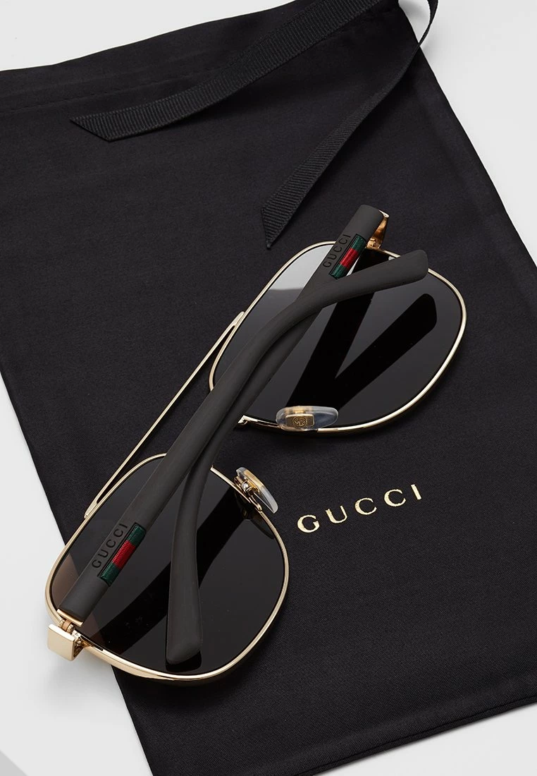 Gucci - Unisex Sonnenbrille - Gold/brown 8 Gucci - Unisex Sonnenbrille - Gold/brown – Bild 6