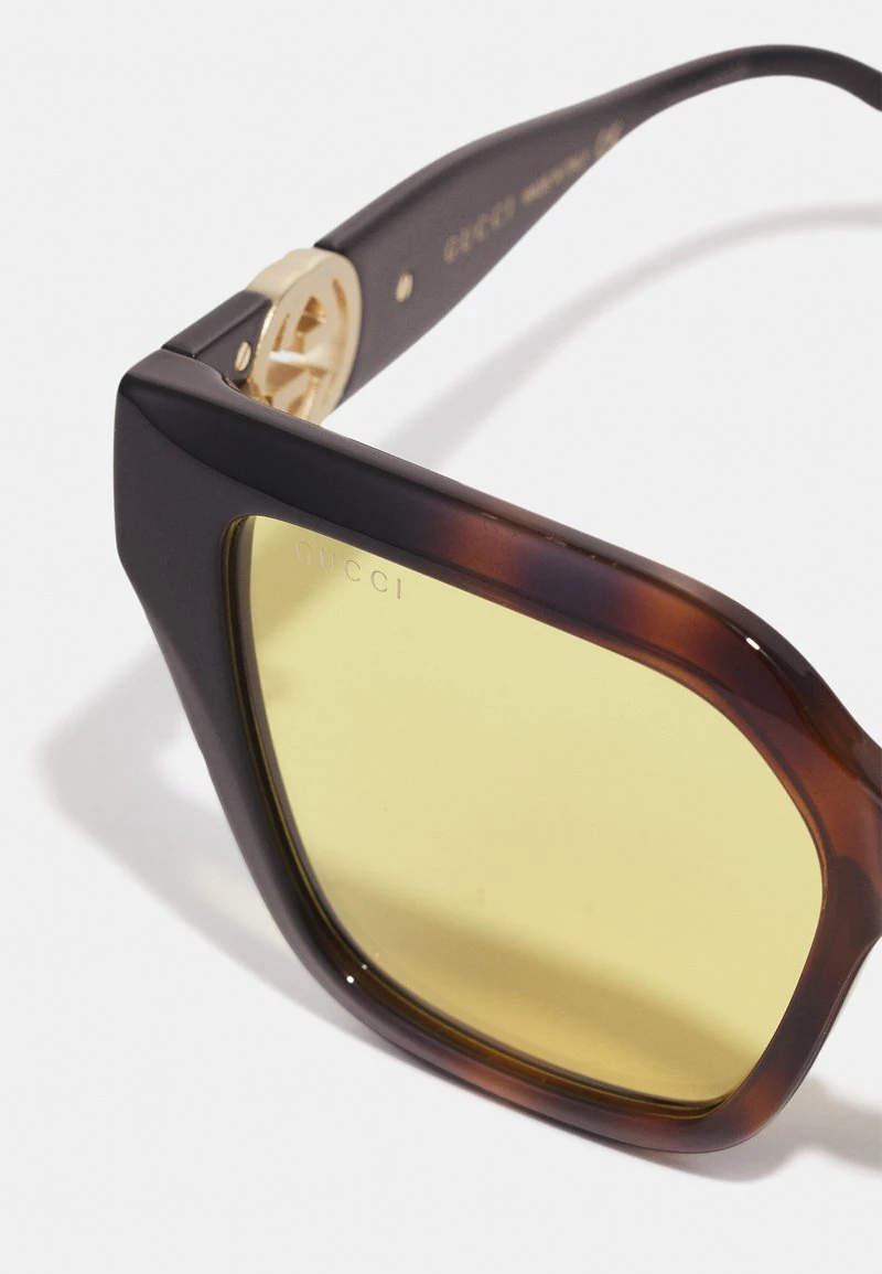 Gucci Sonnenbrille - Havana/black/yellow - Damen 6 Gucci Sonnenbrille - Havana/black/yellow - Damen – Bild 4