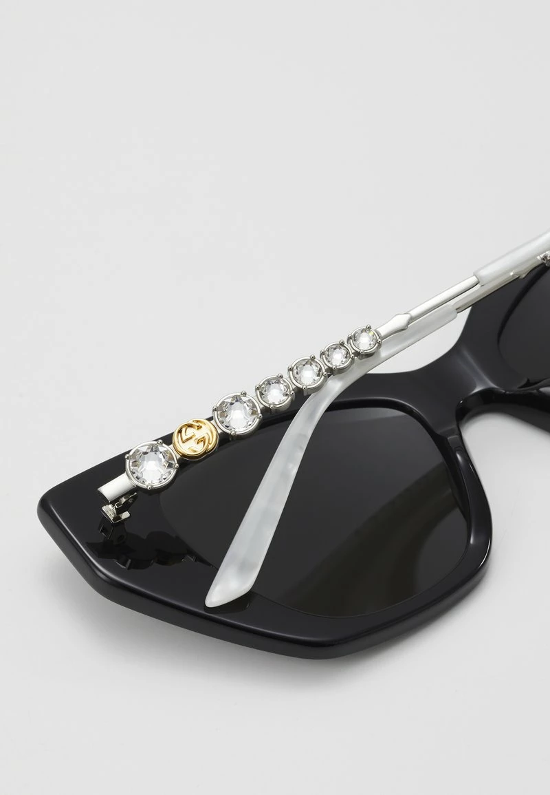 Gucci - Damen Sonnenbrille - Black/silver/grey 6 Gucci - Damen Sonnenbrille - Black/silver/grey – Bild 4
