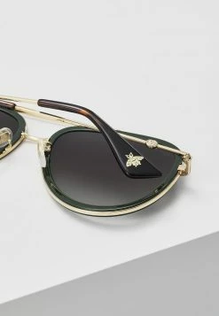 Gucci - Damen Sonnenbrille - Gold/green 11 Gucci - Damen Sonnenbrille - Gold/green -Günstiges Gucci || Knirps Geschäft 904a619d926d48318798cf0d9fcbed9e