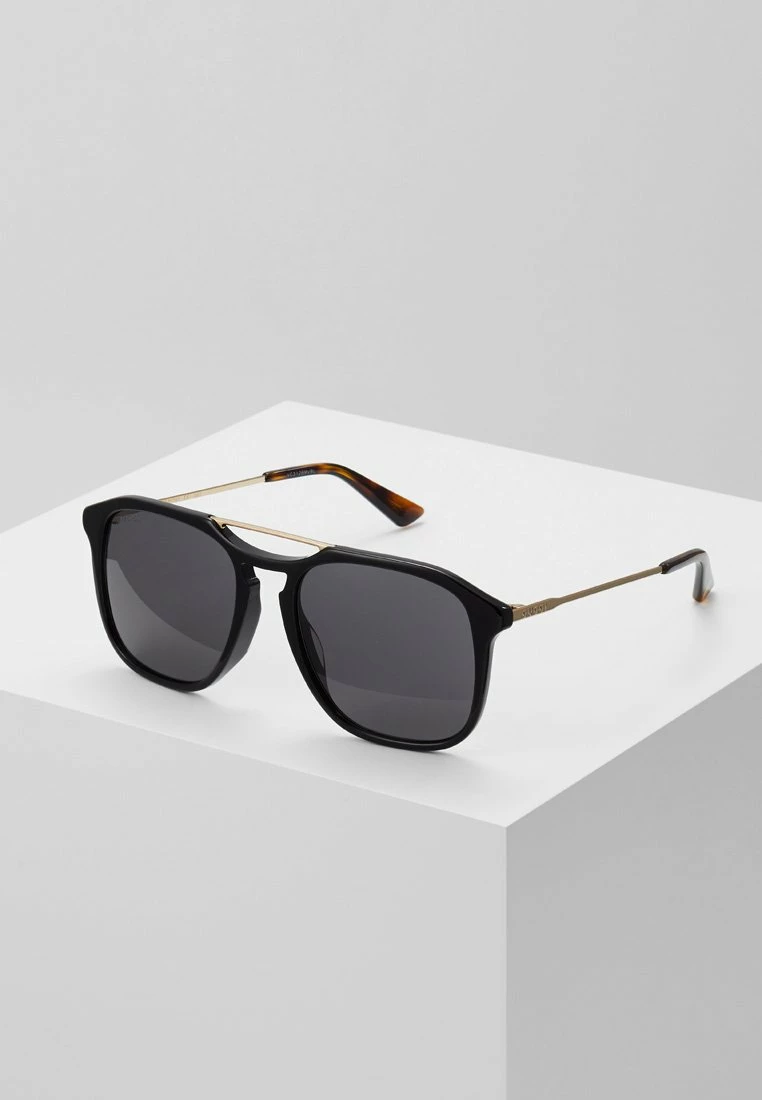 Gucci - Unisex Sonnenbrille - Black/gold/grey 3 Gucci - Unisex Sonnenbrille - Black/gold/grey