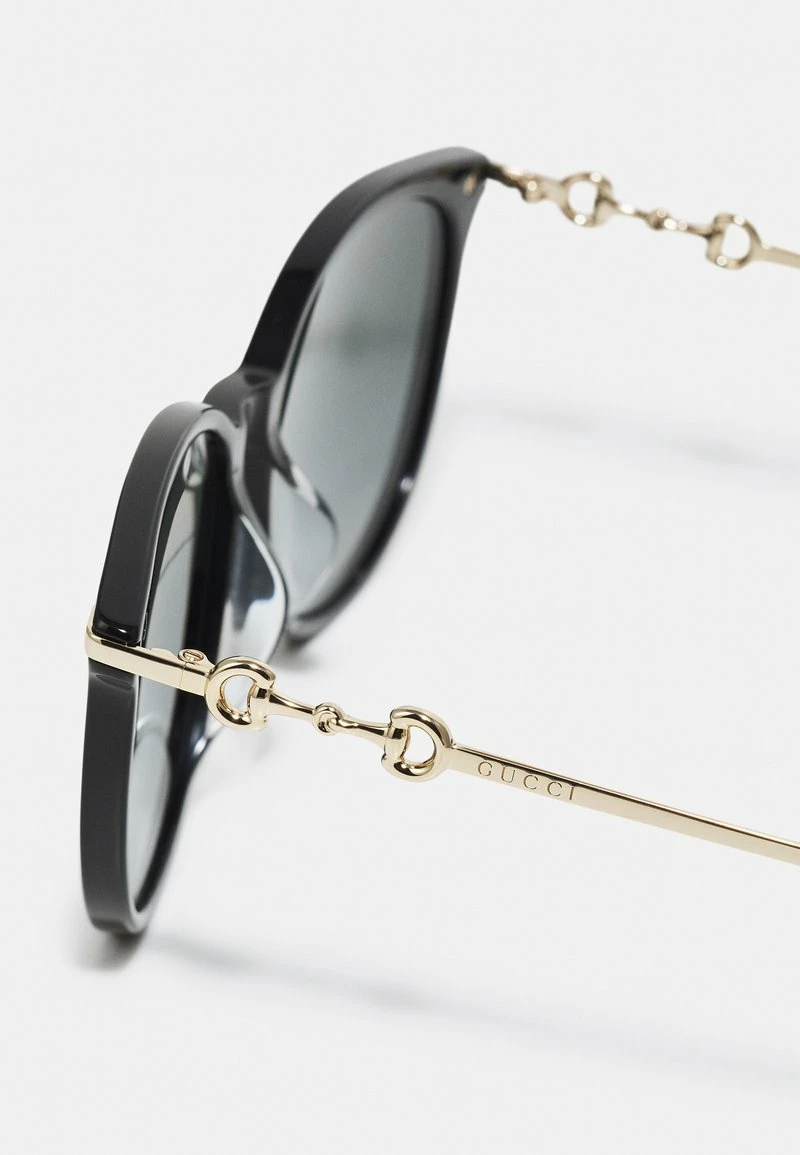 Gucci - Damen Sonnenbrille - Black/gold-coloured/grey 5 Gucci - Damen Sonnenbrille - Black/gold-coloured/grey – Bild 3