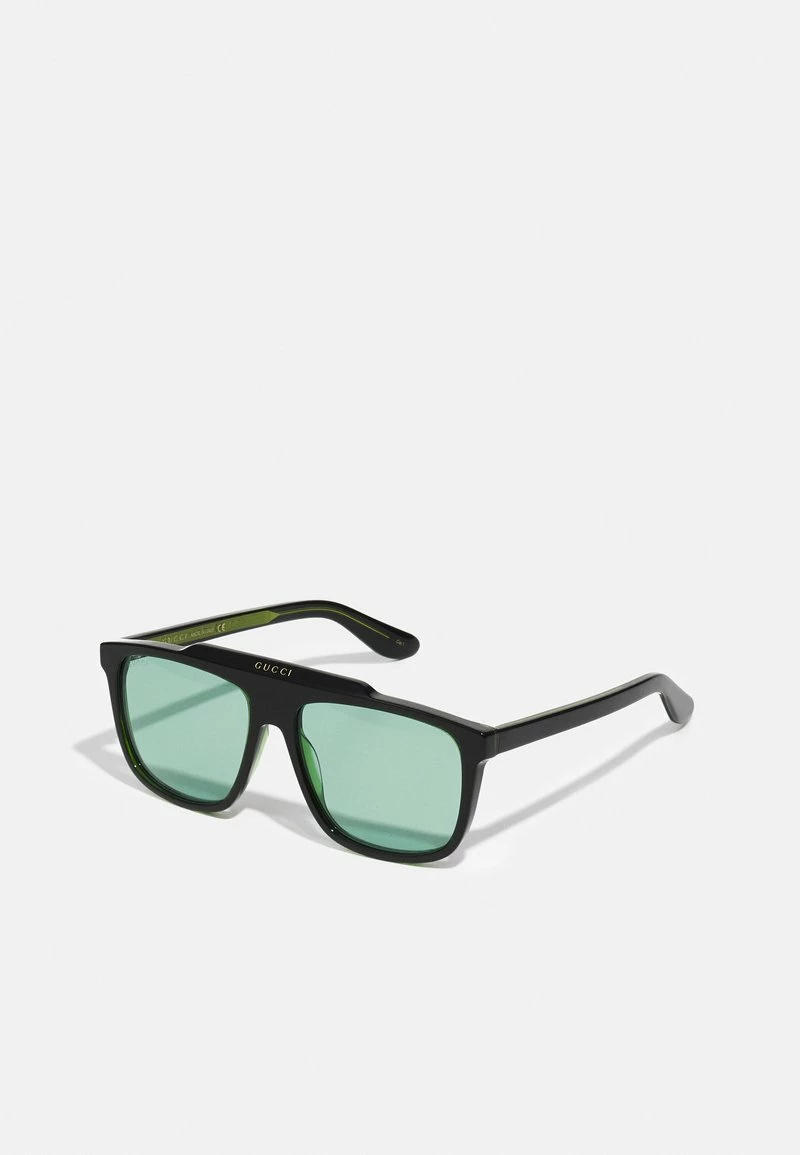Gucci - Unisex Sonnenbrille - Black/green 3 Gucci - Unisex Sonnenbrille - Black/green