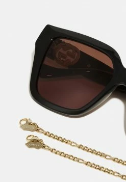 Gucci Sonnenbrille - Black/brown - Damen -Günstiges Gucci || Knirps Geschäft 91e8def738e7435bae9a3bacfb4d95c9