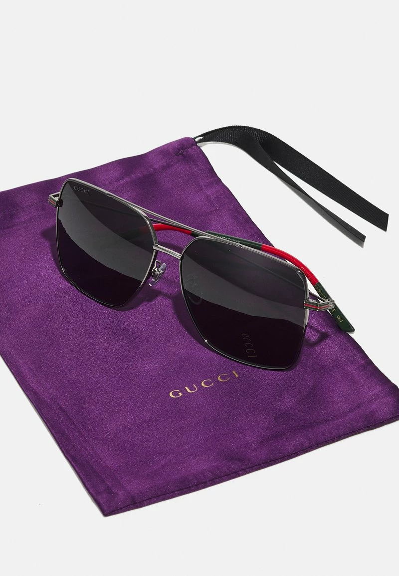 Gucci - Unisex Sonnenbrille - Ruthenium/grey 5 Gucci - Unisex Sonnenbrille - Ruthenium/grey – Bild 3