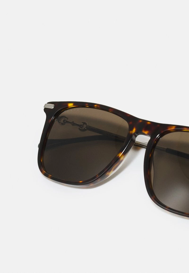Gucci UNISEX - Sonnenbrille - Havana/silver-coloured/brown 6 Gucci UNISEX - Sonnenbrille - Havana/silver-coloured/brown – Bild 4