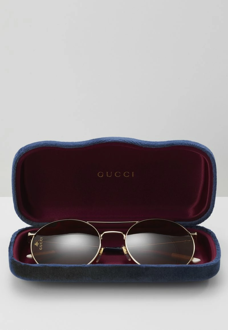 Gucci Sonnenbrille - Gold-coloured/brown - Damen 6 Gucci Sonnenbrille - Gold-coloured/brown - Damen – Bild 4