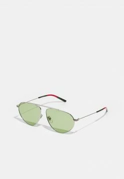 Gucci UNISEX - Sonnenbrille - Silver/green