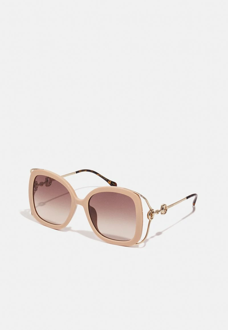 Gucci - Damen Sonnenbrille - Ivory/gold-coloured/brown 3 Gucci - Damen Sonnenbrille - Ivory/gold-coloured/brown