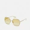Gucci Sonnenbrille - Gold-coloured/yellow - Damen