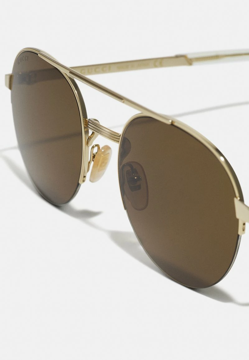 Gucci UNISEX - Sonnenbrille - Gold-coloured/brown 5 Gucci UNISEX - Sonnenbrille - Gold-coloured/brown – Bild 3