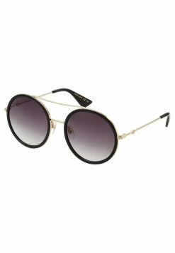 Gucci - Damen Sonnenbrille - Gold-coloured/grey -Günstiges Gucci || Knirps Geschäft b87f7adcc5a04bc2901b14824f012e98