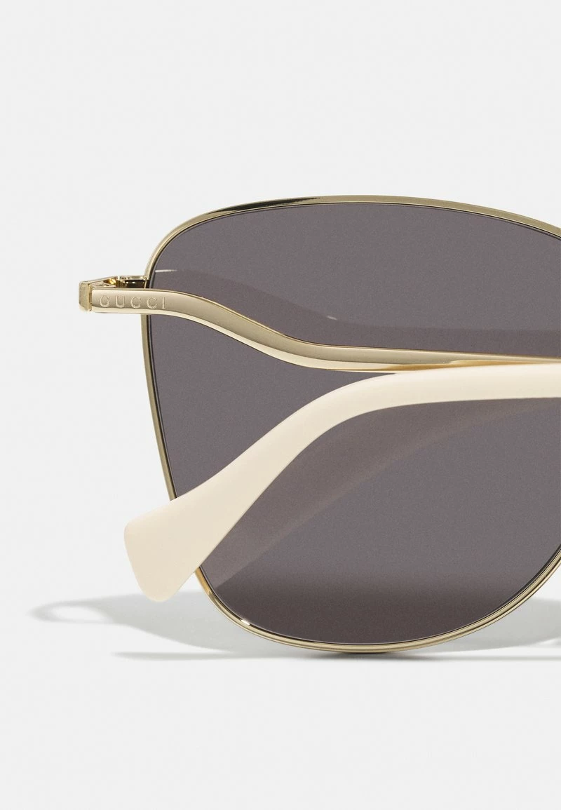 Gucci Sonnenbrille - Gold-coloured/grey - Damen 5 Gucci Sonnenbrille - Gold-coloured/grey - Damen – Bild 3