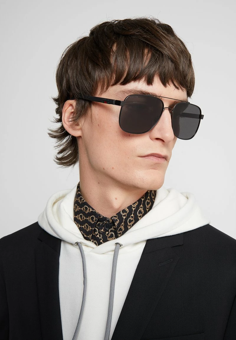 Gucci - Unisex Sonnenbrille - Black/grey 4 Gucci - Unisex Sonnenbrille - Black/grey – Bild 2