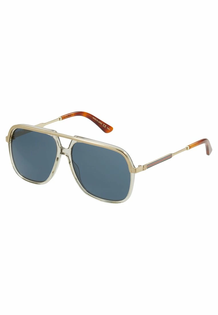 Gucci - Unisex Sonnenbrille - Brown/gold-coloured/blue 6 Gucci - Unisex Sonnenbrille - Brown/gold-coloured/blue – Bild 4