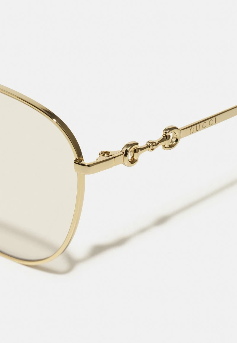 Gucci Sonnenbrille - Gold/transparent - Damen 5 Gucci Sonnenbrille - Gold/transparent - Damen – Bild 3