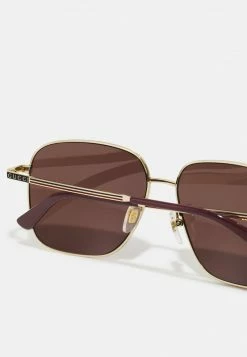 Gucci UNISEX - Sonnenbrille - Gold-coloured/brown -Günstiges Gucci || Knirps Geschäft c4c5d7376920482886c25b344feacafb